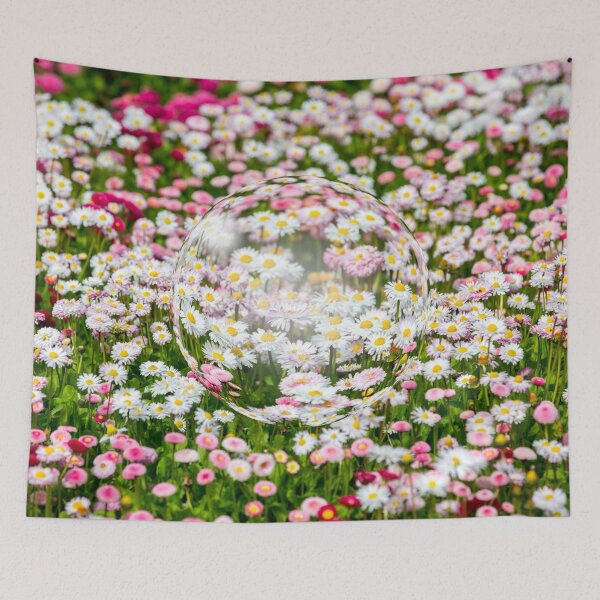 Item preview, Spring Flowers Daisys in a crystal sphere designed and sold by CharJens.