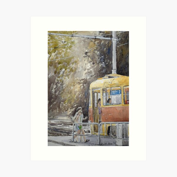 " Just in time " Art Print