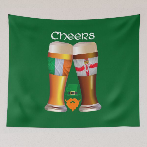 Artikelvorschau, Prost Irland-Nordirland Lösung zum St. Patrick's Day entworfen und verkauft von peter2art.