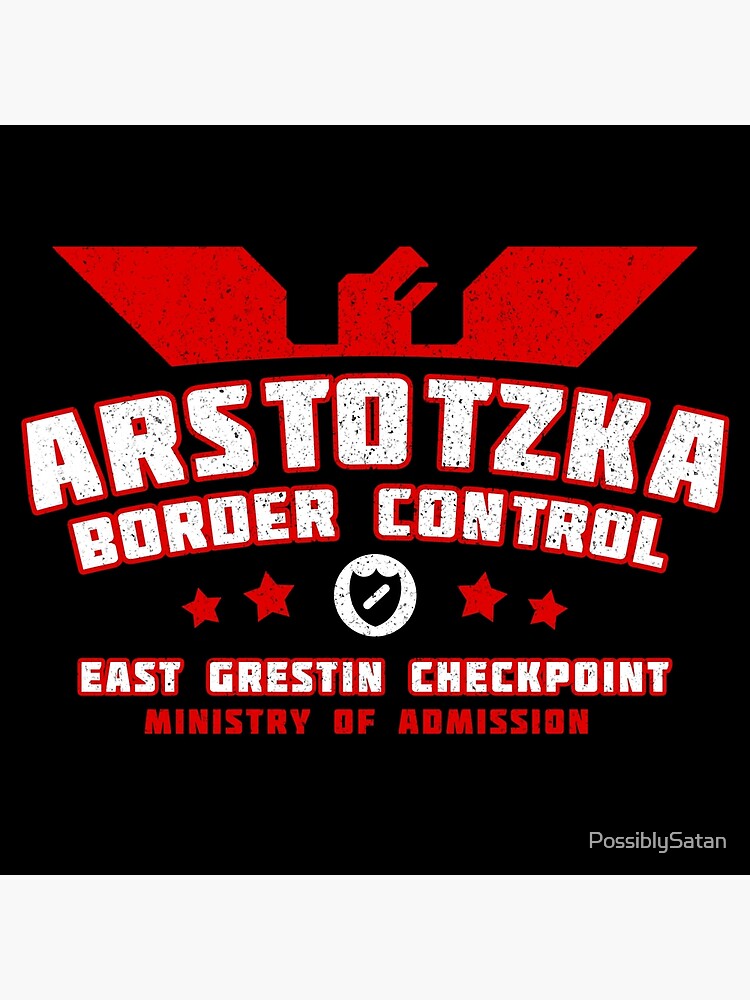 Papers, Please: the voice of Arstotzka