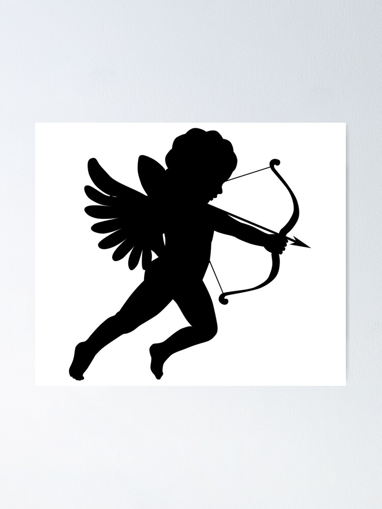 Cupidon Ange Avec Arc Et Flèches Cupidon En Saint Valentin Ange Barbu Avec  Arc Et Flèche Valentines