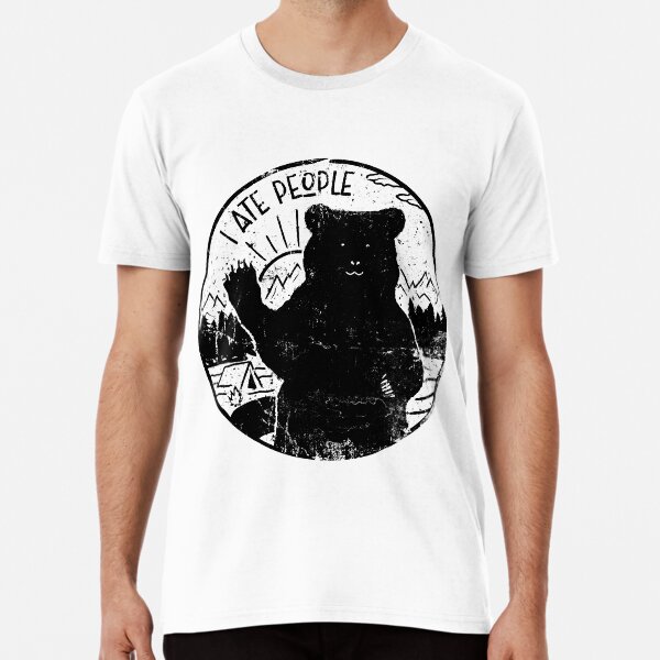 Adventure "I ATE PEOPLE" grunge Premium T-Shirt