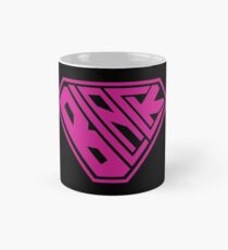 Black SuperEmpowered (Pink) Mug