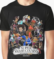 Super Smash Cousins Grafik T-Shirt