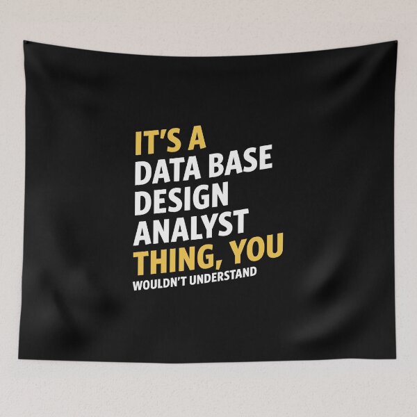 Item preview, Data Base Design Analyst designed and sold by caiquefelino15.
