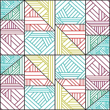 Artwork thumbnail, Diagonal Tile Pattern by DesignsByDB
