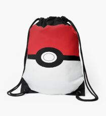 Pokeball Simplistic Drawstring Bag