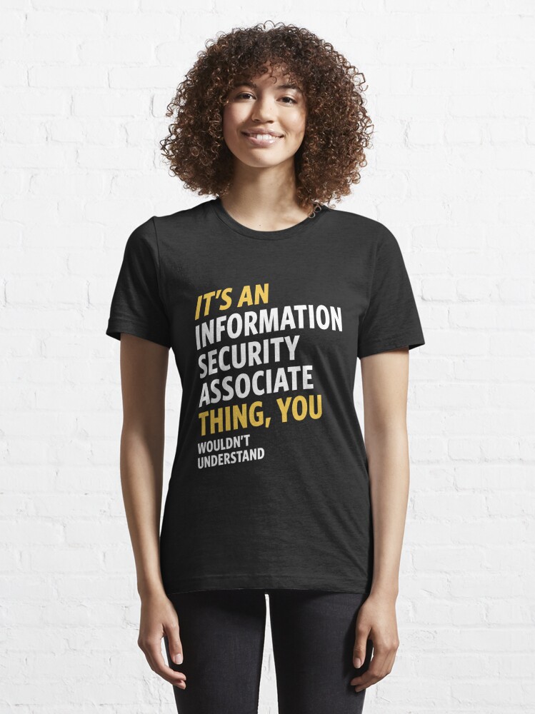 information-security-associate-t-shirt-by-caiquefelino15-redbubble