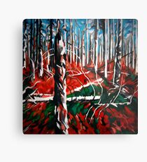 Burned. Metal Print