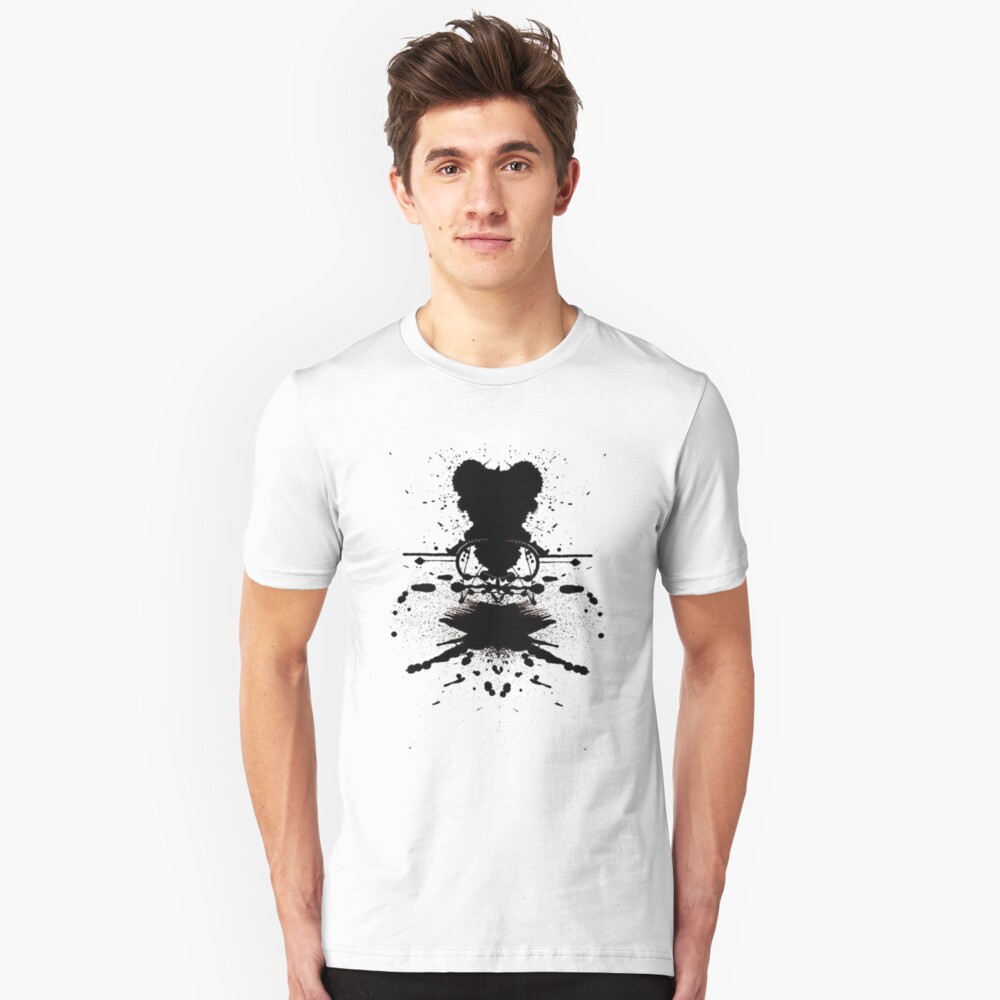 Black Heart. Slim Fit T-Shirt