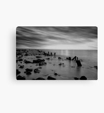 Groynes Canvas Print