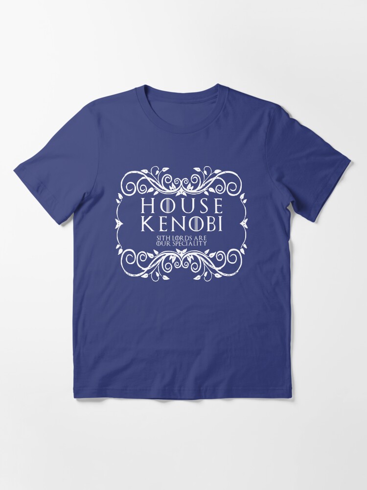 Alternate view of House Kenobi (white text) Essential T-Shirt
