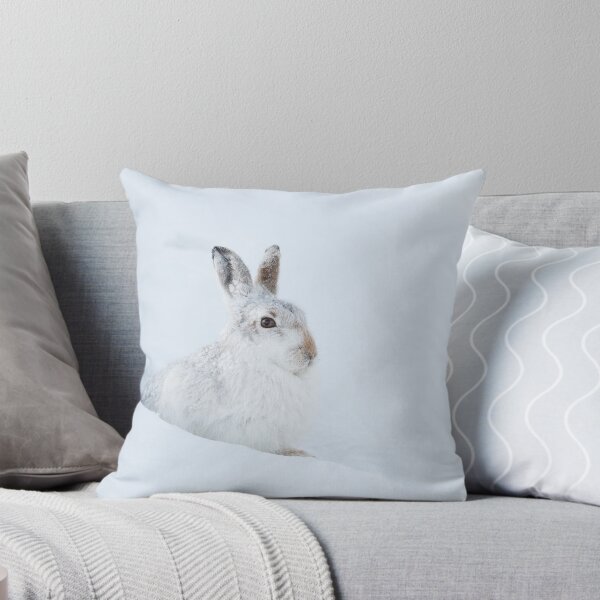 Item preview, white rabbit, white bunny and white snow designed and sold by chanonry.