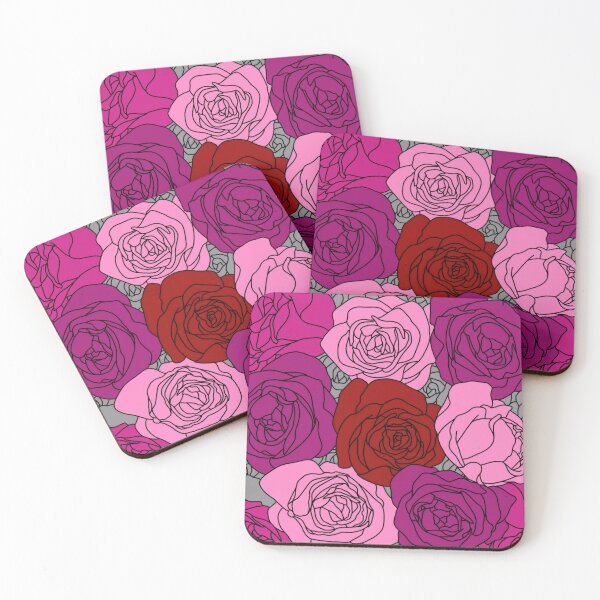 Item preview, Shades of Pink Roses designed and sold by Valina Moon Creations.