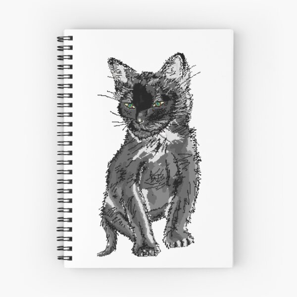 Item preview, Saphira the cat Pixel sketch designed and sold by Enji333.