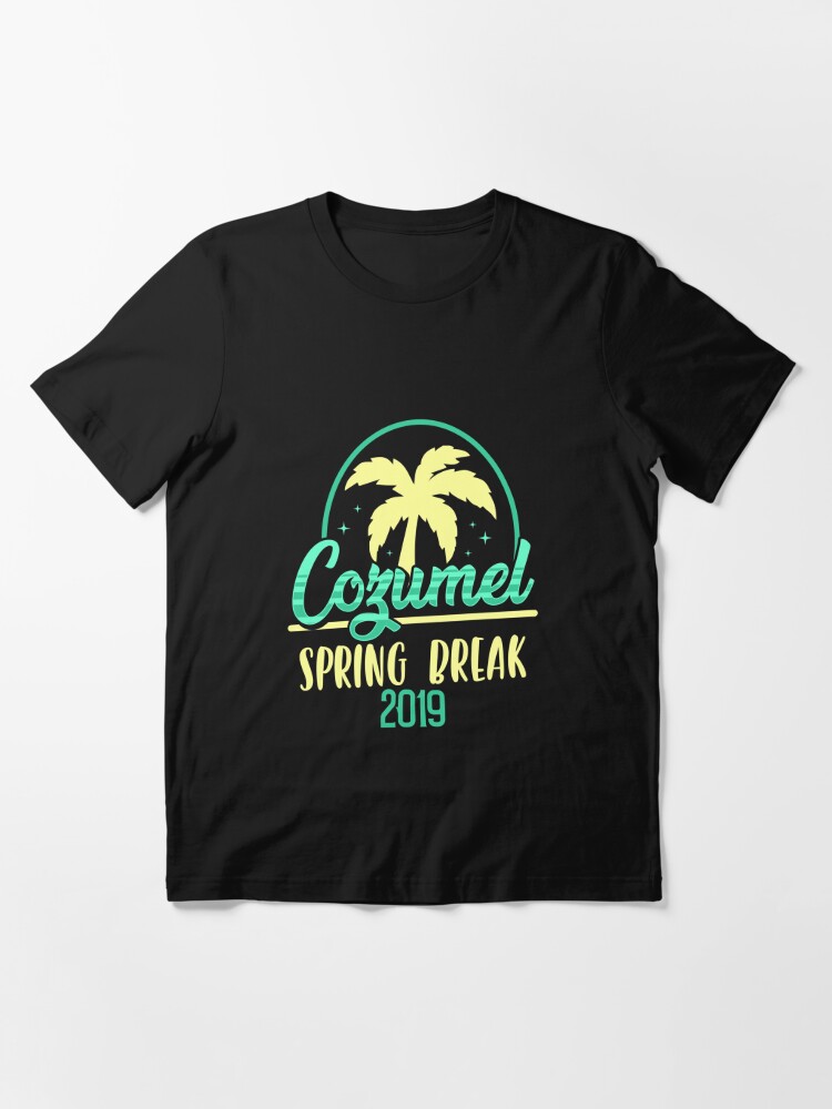 Spring Break Party Tee Shirt Cozumel Souvenir