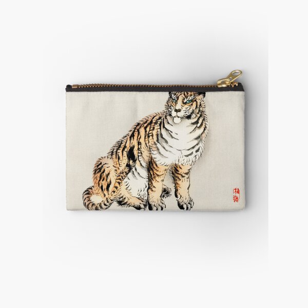 Item preview, Tiger by Kōno Bairei (1844-1895) Bairei Gakan designed and sold by MerchPrints.