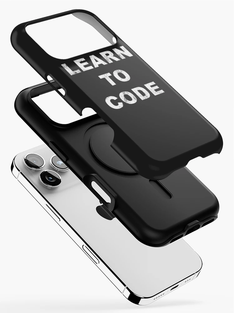 Thumbnail 2 of 4, iPhone Case, Learn To Code designed and sold by AwesomoPower.