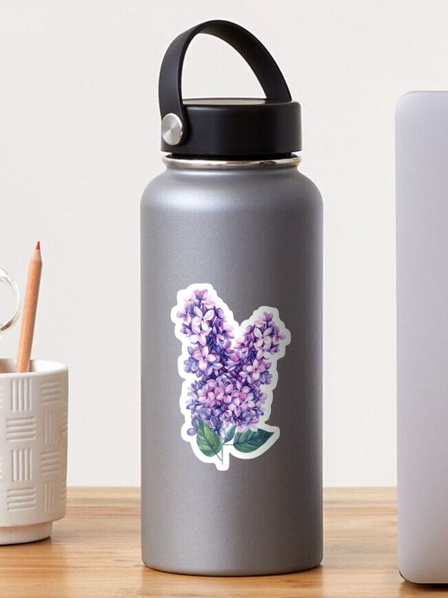 Thumbnail 1 of 3, Sticker, Purple Lilac designed and sold by InCami.