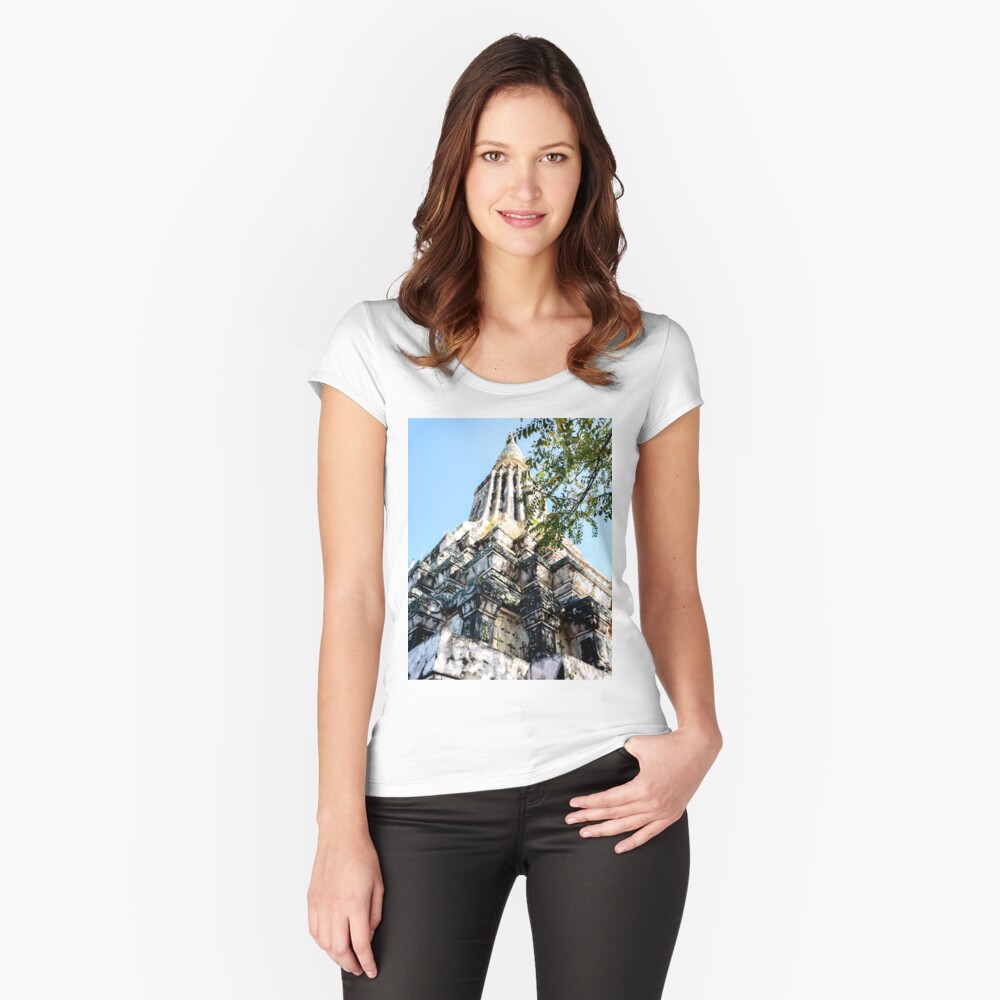Item preview, Fitted Scoop T-Shirt designed and sold by darren-j-mcleod.