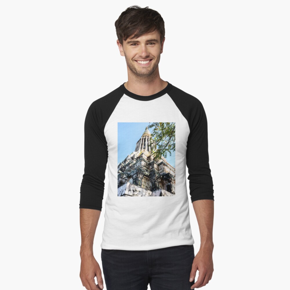 Item preview, Baseball ¾ Sleeve T-Shirt designed and sold by darren-j-mcleod.