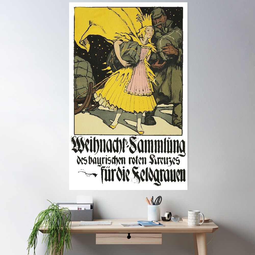 WWI ...Christmas Gifts for Bavarian Troops Poster