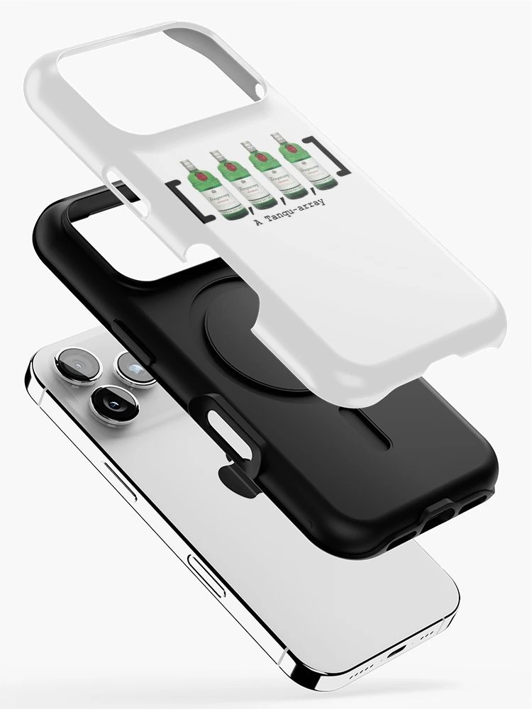 Thumbnail 2 of 4, iPhone Case, Tanqueray - Tanque-array Computer Science Joke designed and sold by mayoop.