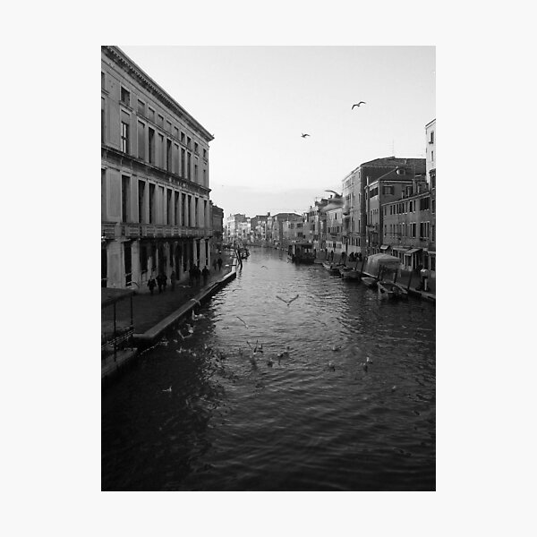 Canal di Cannaregio Photographic Print