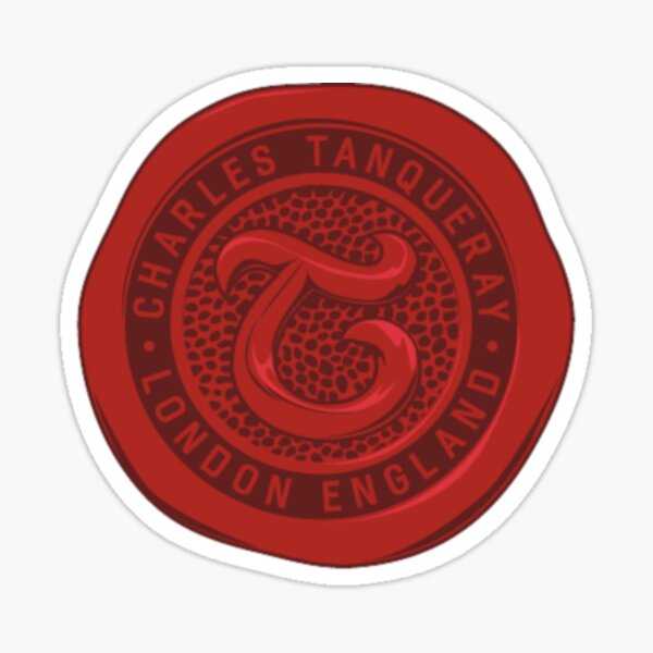 Tanqueray Wax Seal Logo Sticker