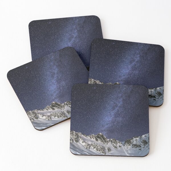 Item preview, Milky Way and mountains designed and sold by fourretout.