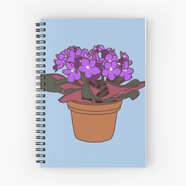 Item preview, African Violets Illustration designed and sold by lnwillen.