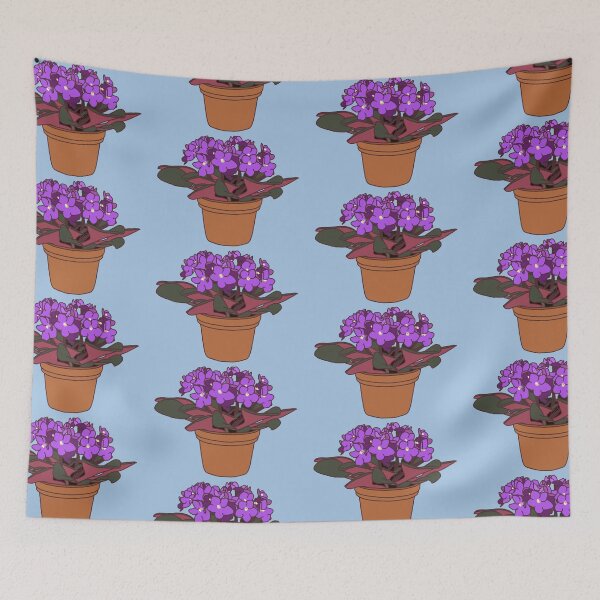 Item preview, African Violets Illustration designed and sold by lnwillen.