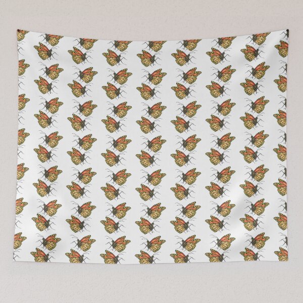 Item preview, Par de coloridas mariposas monarca designed and sold by artichromadsgns.