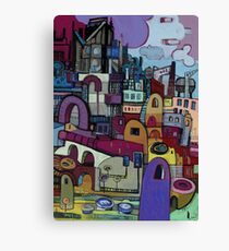 My Way Is Layered Canvas Print