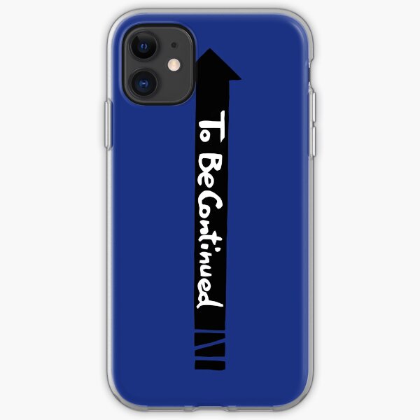 To Be Continued- Black iPhone Soft Case