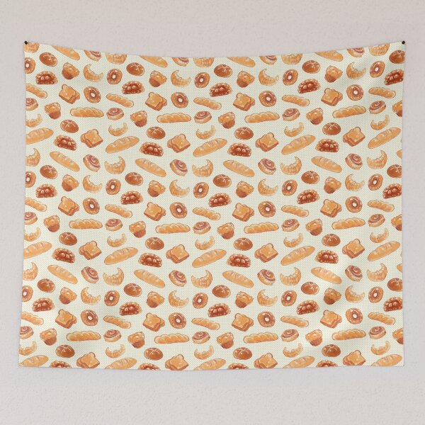 Item preview, Bread Halftone Pattern  designed and sold by Paigekotalik.