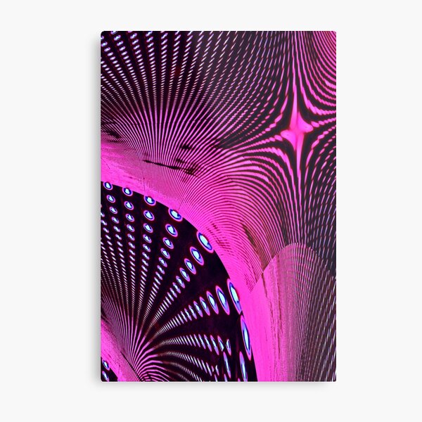 Neon Lights Metal Print