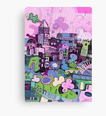 My City Symphonic Canvas Print