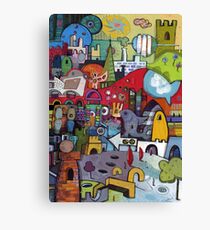 My City Imagined Canvas Print