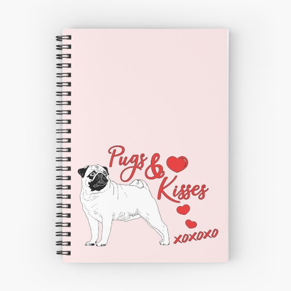 Item preview, Pugs and Kisses designed and sold by aheadgraphics.