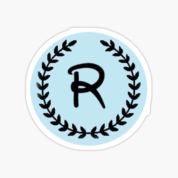 Popsocket R Sticker