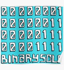 Flight of the Conchords - The Humans Are Dead - Binary Solo Poster