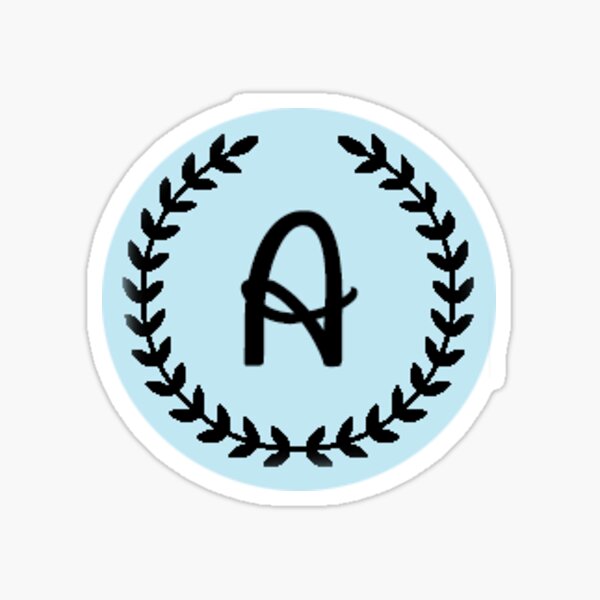 Popsocket A Sticker