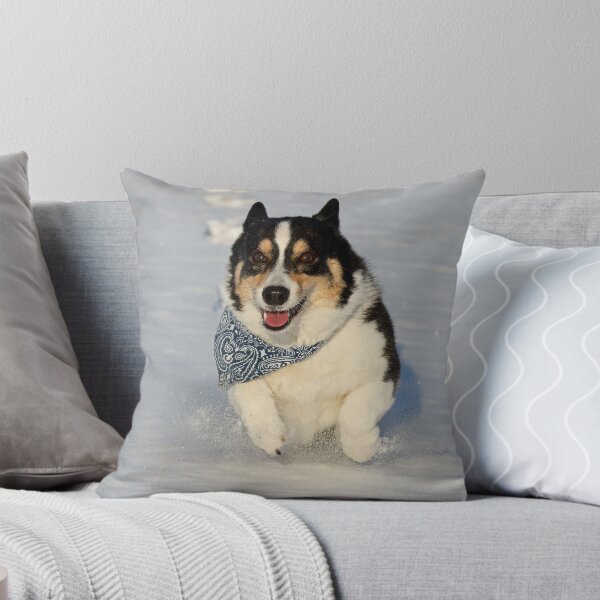 Item preview, Corgi Running in Snow designed and sold by WorldDesign.