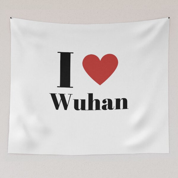 Item preview, I love Wuhan  designed and sold by freedom4life.