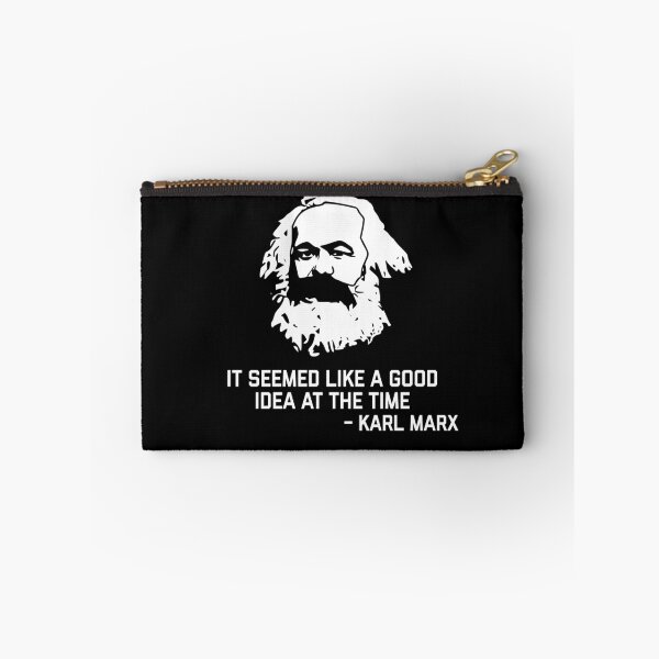 Item preview, Karl Marx - It seemed like a good idea at the time - funny fake historical qoutes designed and sold by ScapegoatPrints.