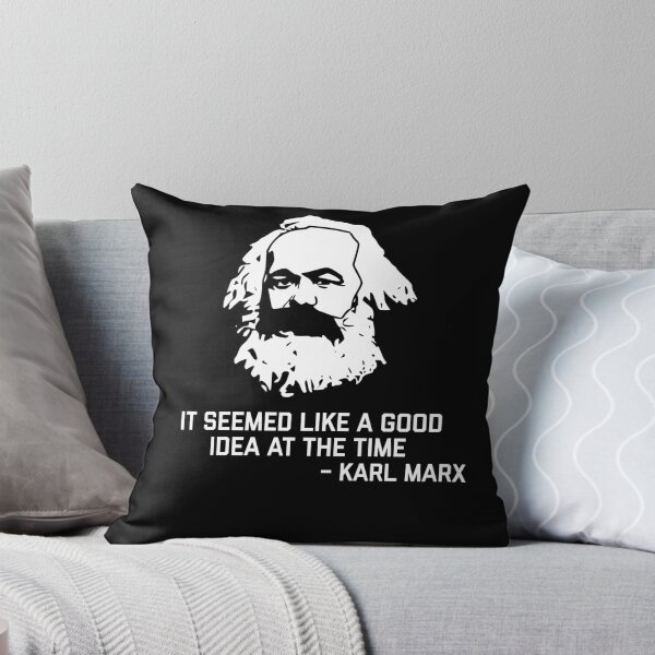 Item preview, Karl Marx - It seemed like a good idea at the time - funny fake historical qoutes designed and sold by ScapegoatPrints.