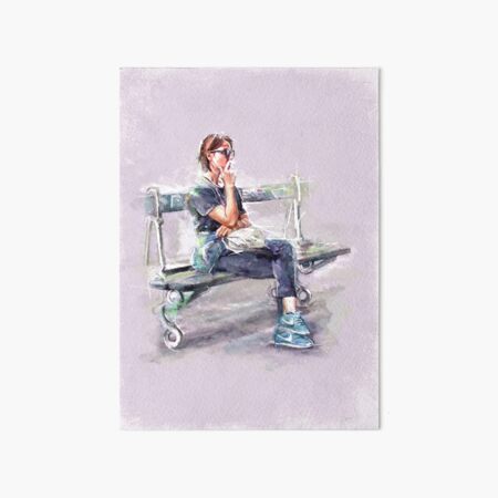 Parisienne Art Board Print