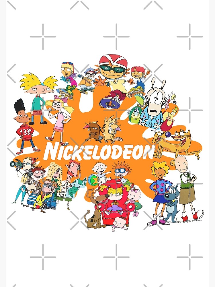 Download "90's Nick Cartoons" Framed Art Print by ods88 | Redbubble