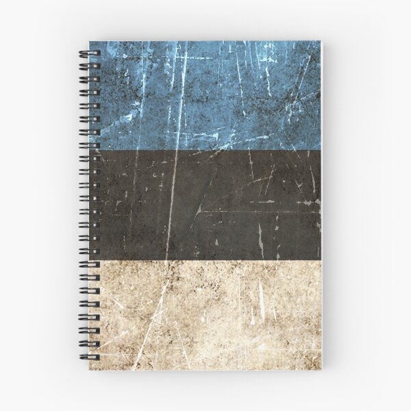 Item preview, Vintage Aged and Scratched Estonian Flag designed and sold by JeffBartels.